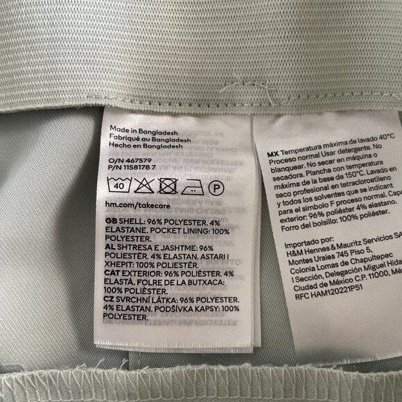 H&M Mint Trouser Shorts - Picture 5 of 5